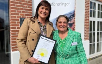 Sundhedsminister Sophie Løhde er Årets Solfanger 2024